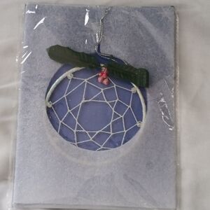 Dreamcatcher With A Mistletoe Design Christmas Tree Doorway